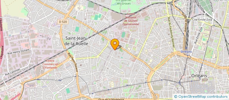 localisation de l'entreprise LES LAVIS à ORLEANS
