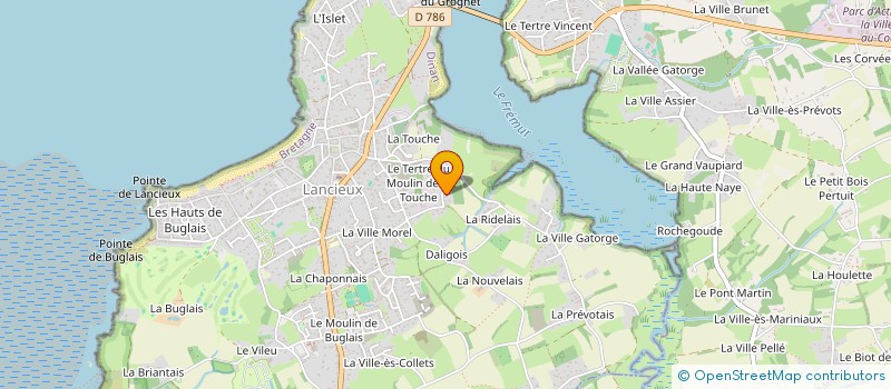 localisation de l'entreprise LES LECACHEUR  LANCIEUX