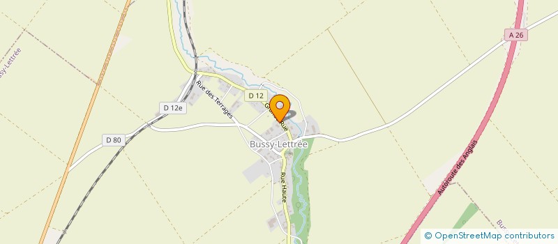 localisation de l'entreprise LES LEGUMES DE RUDY  SAINT-OUEN-DOMPROT