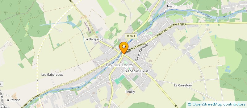 localisation de l'entreprise LES LEMURIENS  FAY-AUX-LOGES