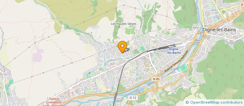 localisation de l'entreprise LES LEQUES à DIGNE-LES-BAINS