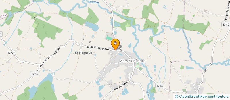 localisation de l'entreprise LES LEROY DU BERRY à MERS-SUR-INDRE