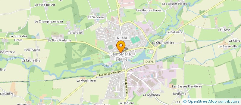 localisation de l'entreprise LES LIBELLULES44  ANCENIS-SAINT-GEREON