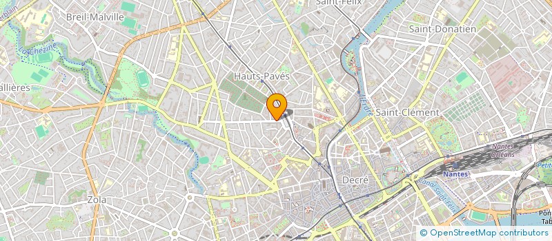 localisation de l'entreprise LES LIBRAIRES à NANTES