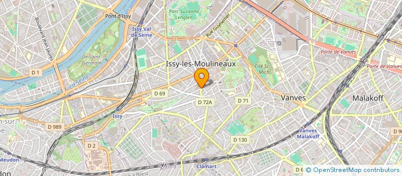 localisation de l'entreprise LES LIBRES AUTEURS à ISSY-LES-MOULINEAUX