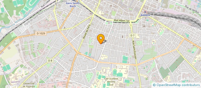 localisation de l'entreprise LES LICORNES à AMIENS