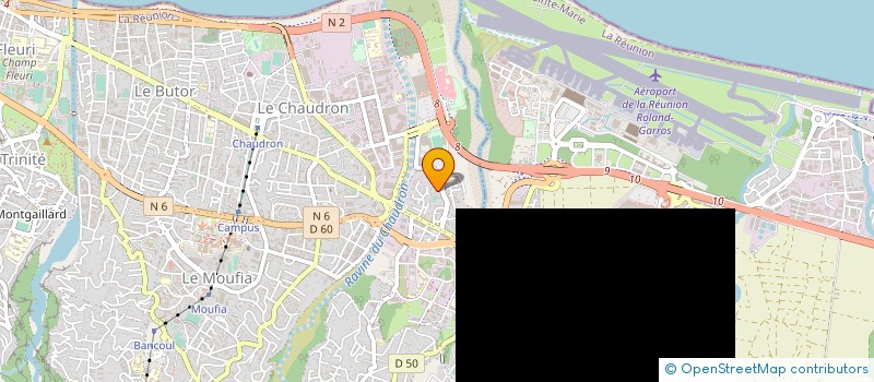 localisation de l'entreprise LES LICORNES ENCHANTEES à SAINT-DENIS