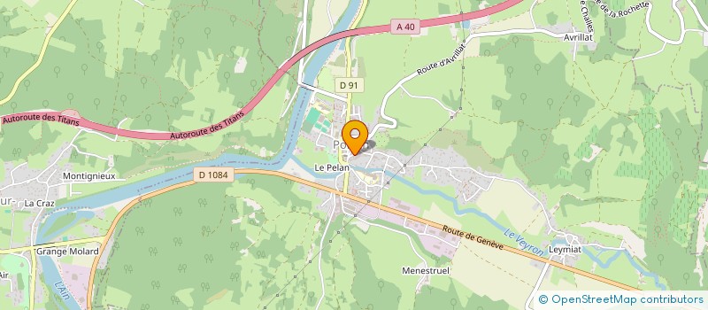 localisation de l'entreprise LES LIENS PONCINOIS PATRIMOINE, CULTURE ET ENVIRONNEMENT  PONCIN