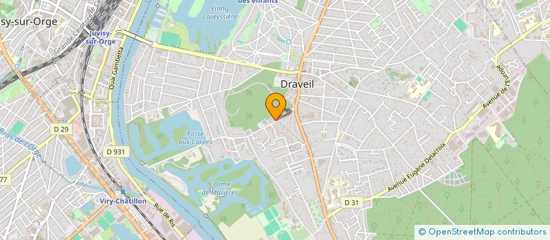 localisation de l'entreprise LES LIEURS DE SENART à DRAVEIL