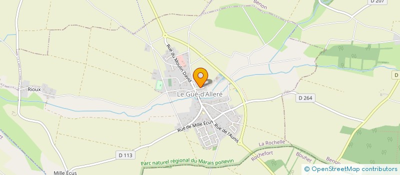 localisation de l'entreprise LES LIGOURIENS  SAINT SAUVEUR D'AUNIS