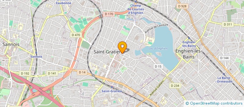 localisation de l'entreprise LES LILAS à SAINT-GRATIEN