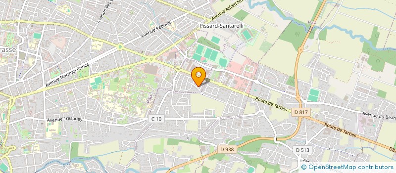 localisation de l'entreprise LES LILAS à PAU