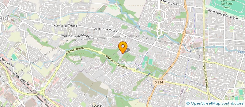 localisation de l'entreprise LES LILAS à LONS