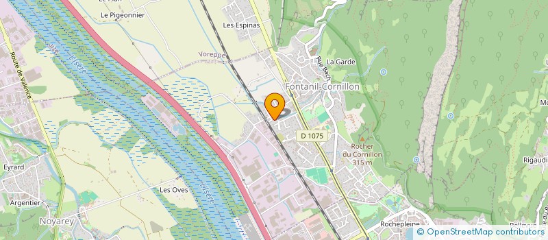 localisation de l'entreprise LES LILAS  FONTANIL-CORNILLON