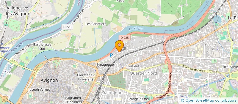 localisation de l'entreprise LES LILAS  AVIGNON