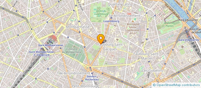 localisation de l'entreprise LES LILAS DE MONTPARNASSE  PARIS