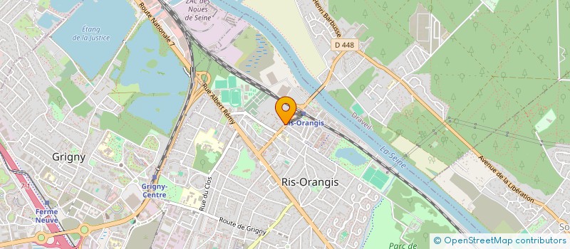 localisation de l'entreprise LES LILAS DE RIS à RIS-ORANGIS