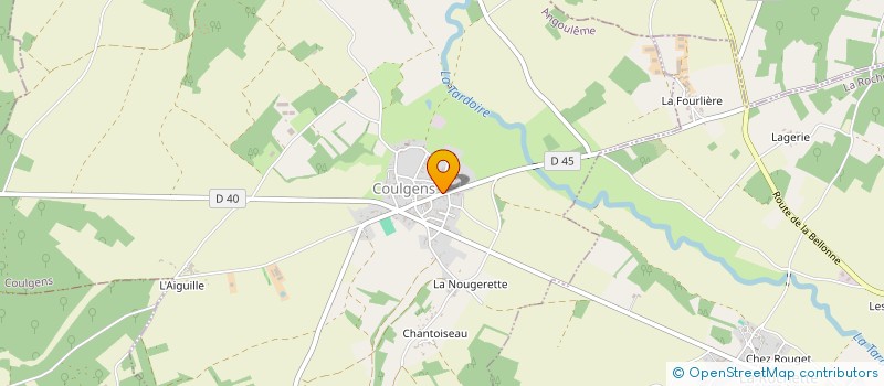 localisation de l'entreprise LES LIMBAUDIERES à COULGENS