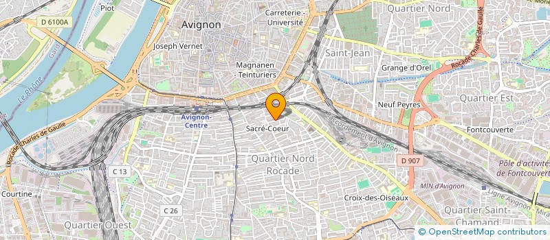 localisation de l'entreprise LES LIMITES  AVIGNON