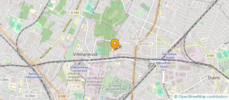 localisation de l'entreprise LES LIONNES DE VILLETANEUSE à VILLETANEUSE