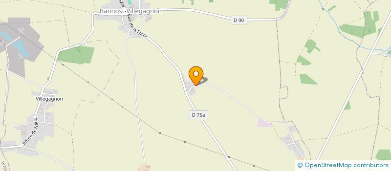 localisation de l'entreprise LES LIONS  BANNOST-VILLEGAGNON