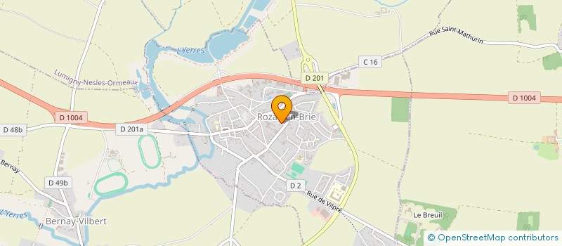 localisation de l'entreprise LES LIONS DE GIRONDE  ROZAY-EN-BRIE