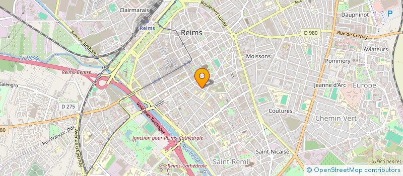 localisation de l'entreprise LES LIONS DE L'IMPORT EXPORT  REIMS