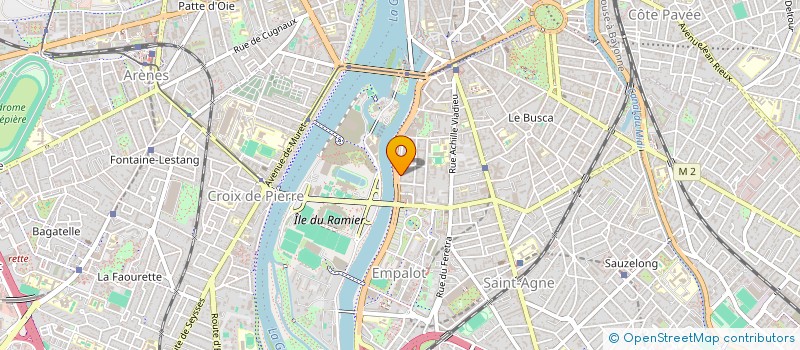 localisation de l'entreprise LES LIONS DU KENT  TOULOUSE