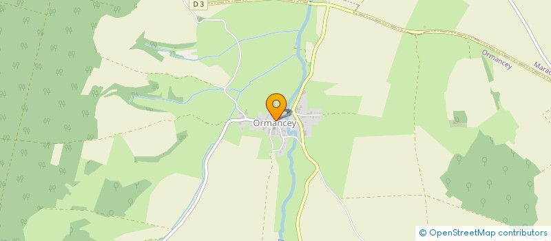 localisation de l'entreprise LES LIPPONS à ORMANCEY