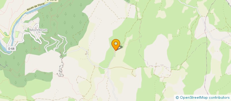 localisation de l'entreprise LES LISIERES  SAINTE-ENIMIE