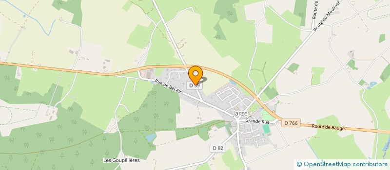 localisation de l'entreprise LES LISIERES  MARCE