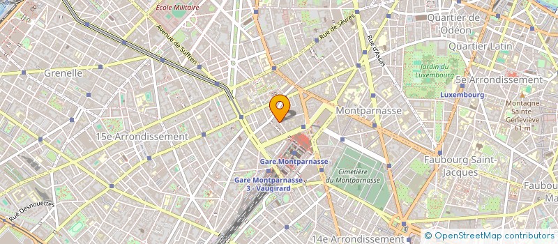 localisation de l'entreprise LES LIVRES ETRANGERS SA  PARIS