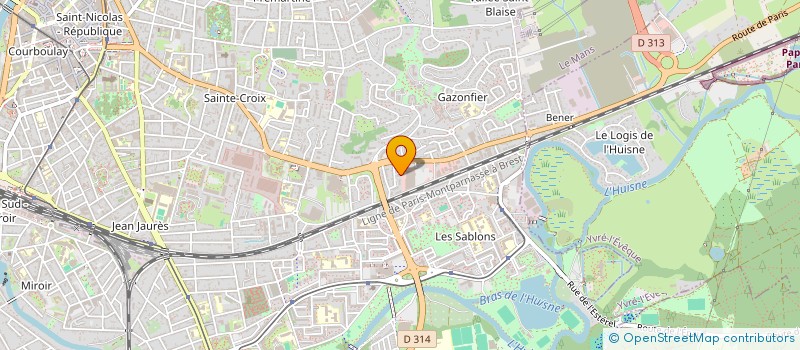 localisation de l'entreprise LES LLIT  LE MANS