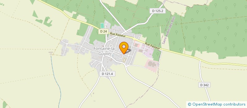 localisation de l'entreprise LES LOCATIONS COCONS à FONTAINE-LA-GUYON