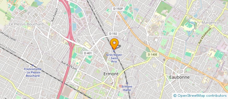 localisation de l'entreprise LES LOCATIONS DE LA CIDRERIE  ERMONT