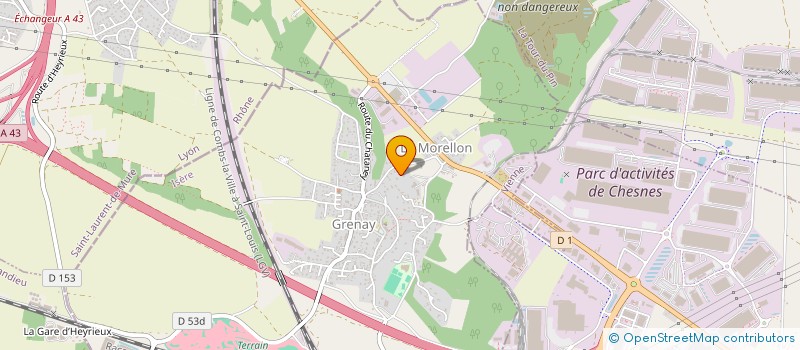 localisation de l'entreprise LES LOCATIONS MARTINEZ  GRENAY