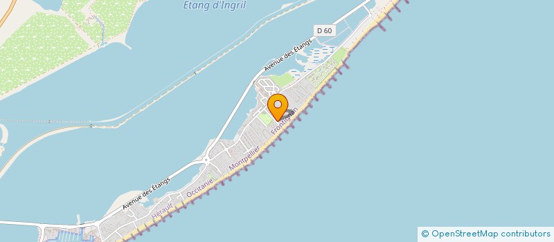 localisation de l'entreprise LES LOCOS à FRONTIGNAN