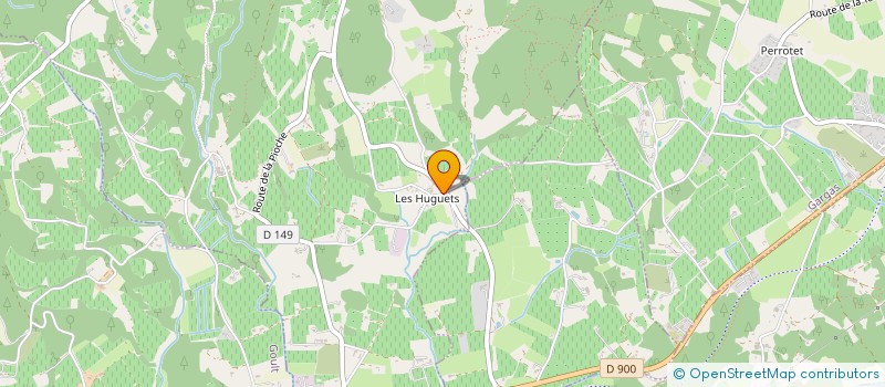 localisation de l'entreprise LES LODGES DU LUBERON  MURS