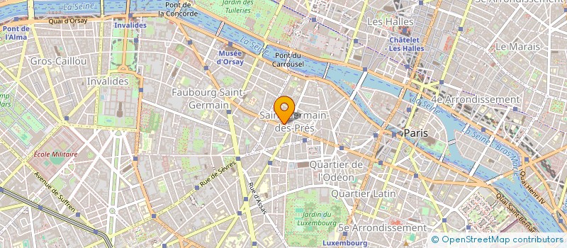 localisation de l'entreprise LES LOFTS DE SAINTE LUCIE à PARIS