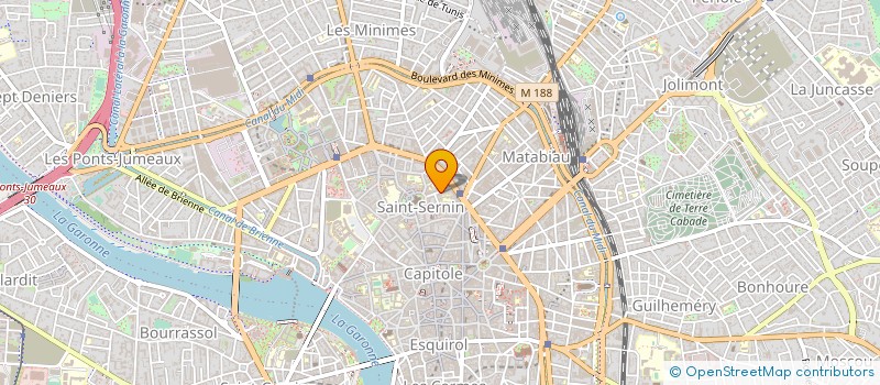 localisation de l'entreprise LES LOGES DE SAINT SERNIN à TOULOUSE
