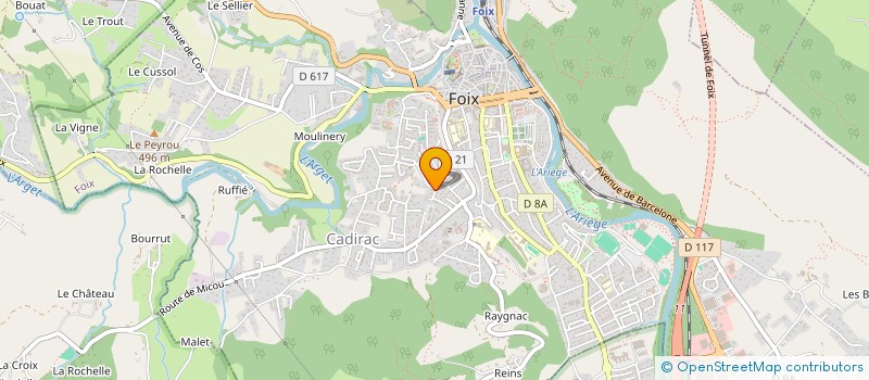 localisation de l'entreprise LES LOGILLES à GANAC
