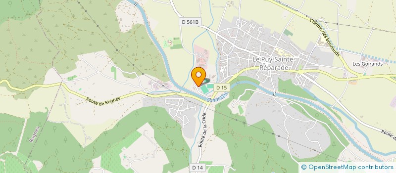 localisation de l'entreprise LES LOGIS DE HALLEY @MOUNDY ET ASSOCIES  LE PUY-SAINTE-REPARADE