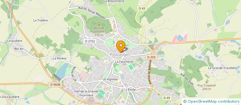 localisation de l'entreprise LES LOGIS DE L'EGLISE  MENOMBLET