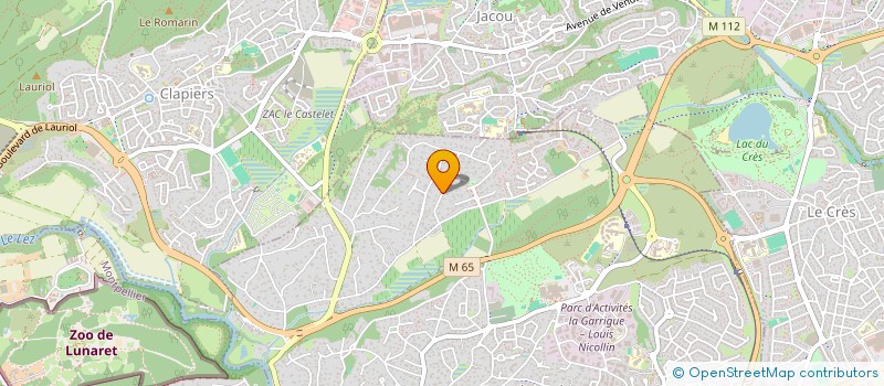 localisation de l'entreprise LES LOGIS DES QUATRE VENS à CASTELNAU-LE-LEZ