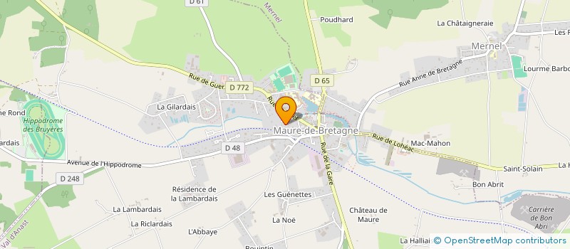 localisation de l'entreprise LES LOISIRS DE L'ANAST à VAL D'ANAST