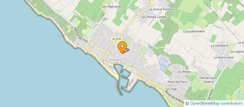 localisation de l'entreprise LES LOLOS  SAINT-PIERRE-D OLERON