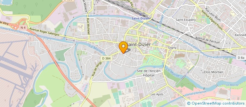 localisation de l'entreprise LES LOMBALGIQUES SIPHO à SAINT-DIZIER