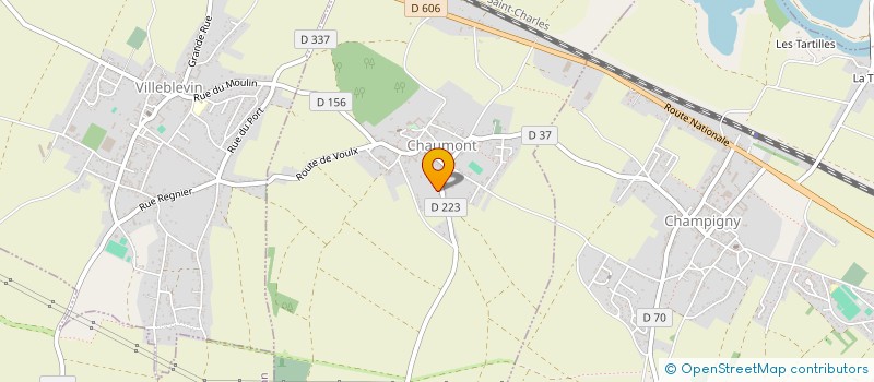 localisation de l'entreprise LES LOMBARDS à CHAUMONT