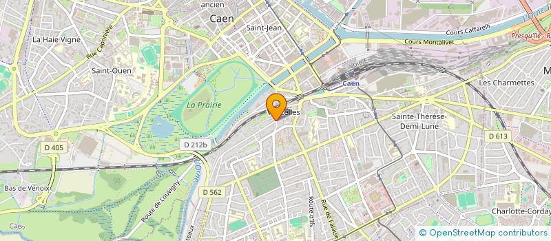 localisation de l'entreprise LES LOMBARDS à CAEN
