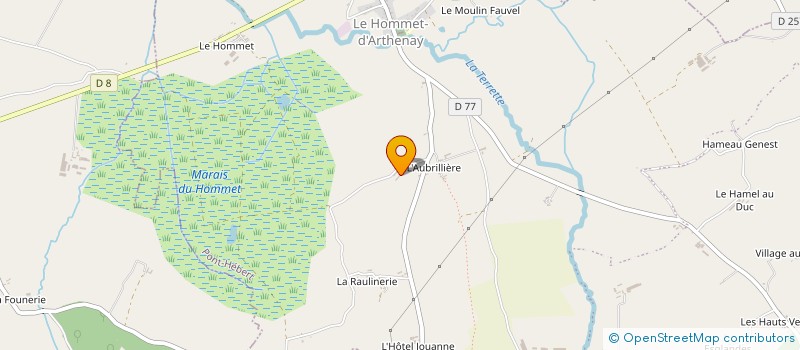 localisation de l'entreprise LES LONGERES DE BARAGAN  PONT-HEBERT